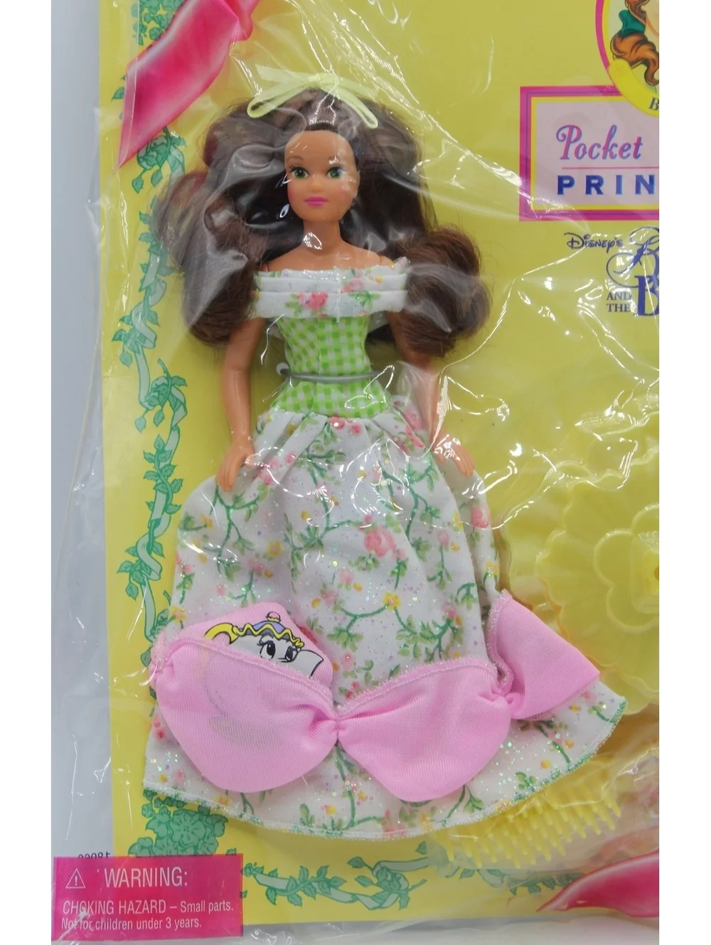 NEW Disney's Beauty and the Beast Belle Pocket Friends Princess Barbie Doll 7